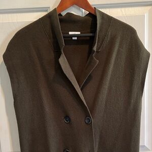 J. Jill Dark green Sleeveless Vest